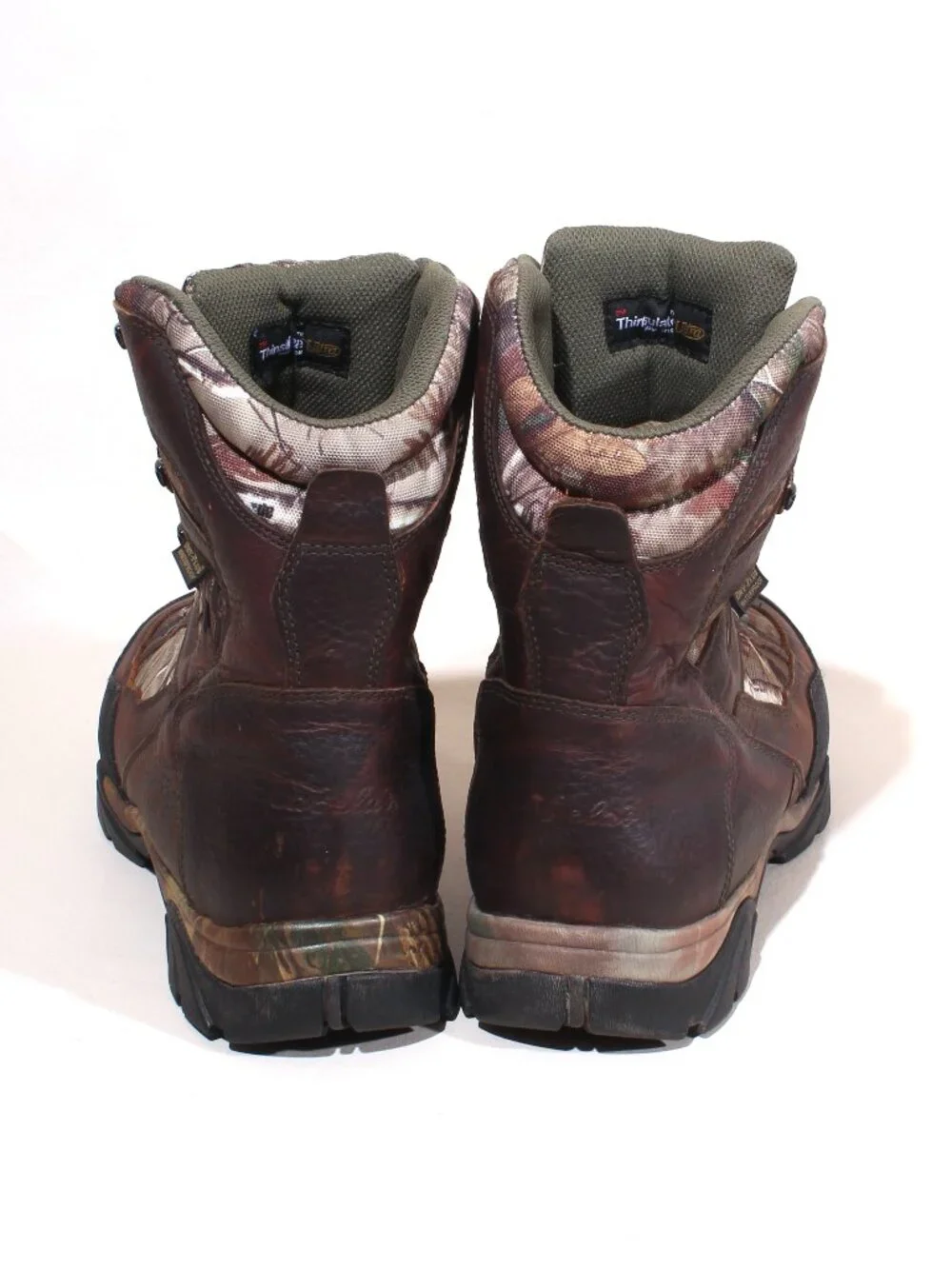 Mens Cabelas Insulated Dry Plus Waterproof Camouflage Hunting Boots 10 M